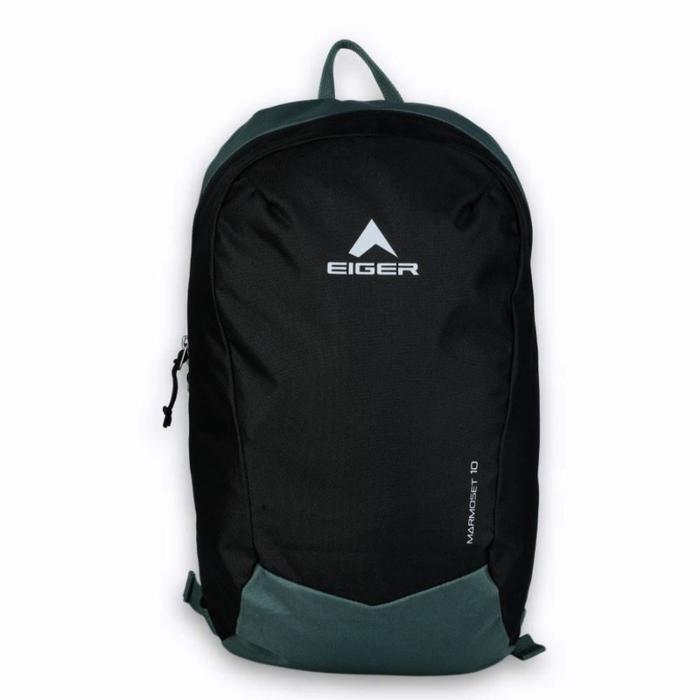 Gambar Tas Eiger Marmoset 10L daypack mini - Hitam - Hitam/Hijau dari wijaya Outdoor Cipondoh undefined Tokopedia