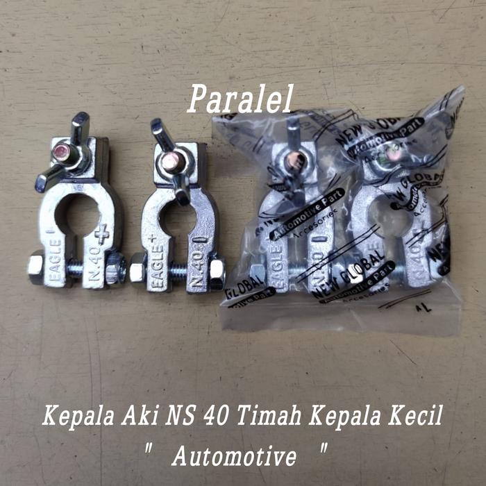 Gambar KLEM KEPALA AKI ACCU MOBIL  NS40  TIMAH KEPALA KECIL  " AUTOMOTIVE " dari Paralel Jaya Shop undefined Tokopedia