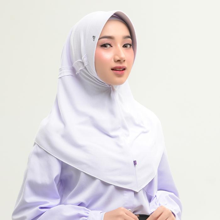 Gambar Rabbani - Kerudung Sekolah Instan Rabbani Morgan Exclusive - 100 Putih, S dari MOT.Fashionid undefined Tokopedia