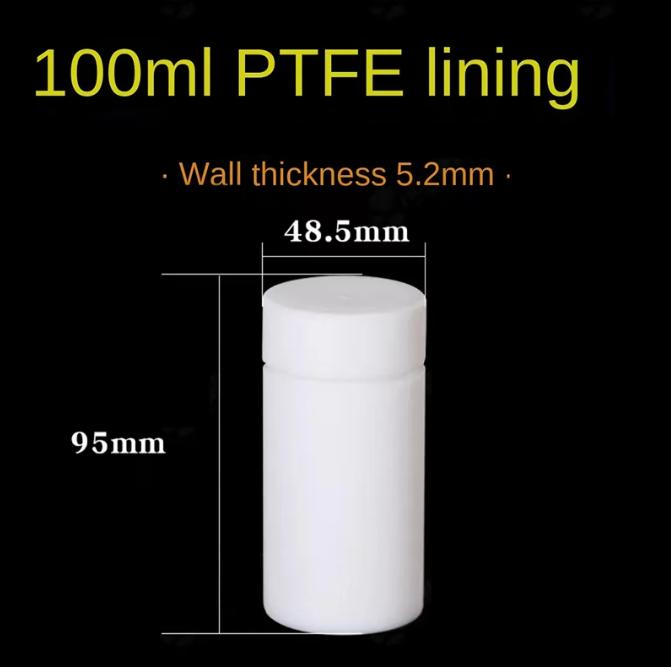 Gambar Hydrothermal Synthesis Reactor Lapisan Reaktor Sintesis Hidrotermal - 100mL dari The-Great-One undefined Tokopedia