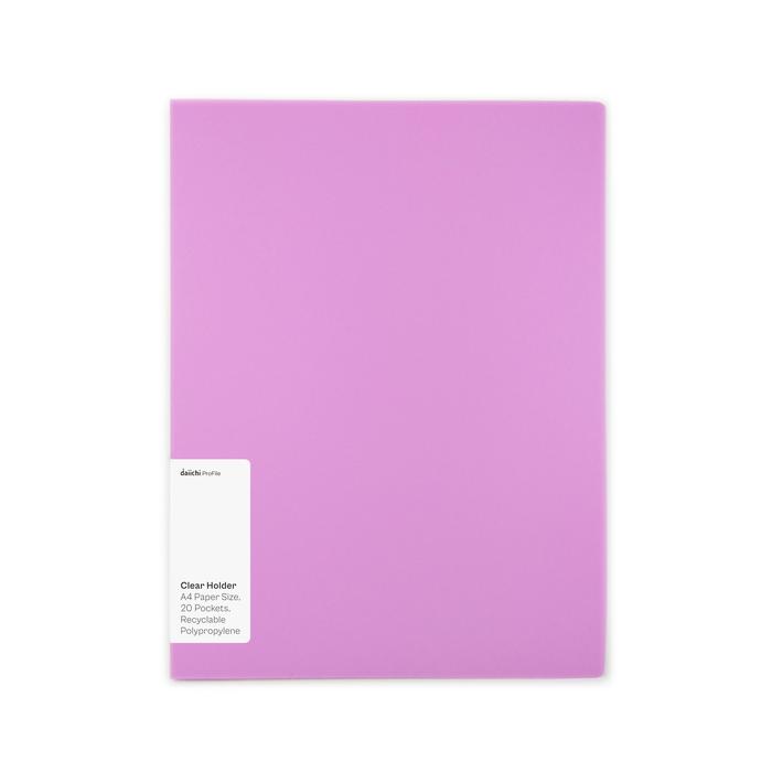 Gambar Document Map File Dokumen Keeper Clear Holder Display Book Daiichi DPR - Lavender, A4-20 dari daiichi files store undefined Tokopedia