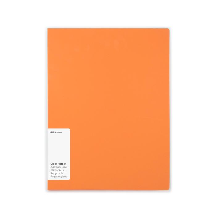 Gambar Document Map File Dokumen Keeper Clear Holder Display Book Daiichi DPR - Orange, FC-40 dari daiichi files store undefined Tokopedia