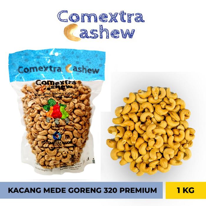 Gambar Utuh 320 Premium Kacang Mede Comextra Goreng 1 Kg - Mete / Mente - 320 GORENG 1KG - 320 GORENG 1 KG dari Comextra Cashew Official undefined Tokopedia