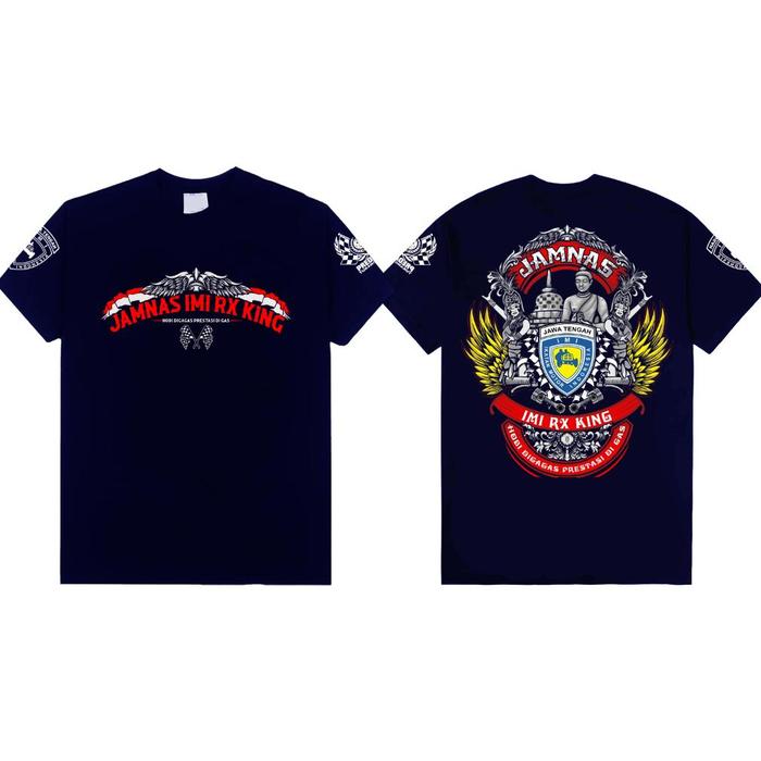 Gambar Kaos Baju Rx King Jamnas IMI 2023 Jawa Tengah / Baju Jambore Nasional - NAVY, XL dari Meteor ID undefined Tokopedia
