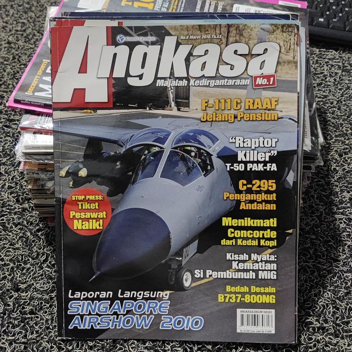 Gambar MAJALAH ANGKASA 2006-2010 - Putih dari MFApedia undefined Tokopedia