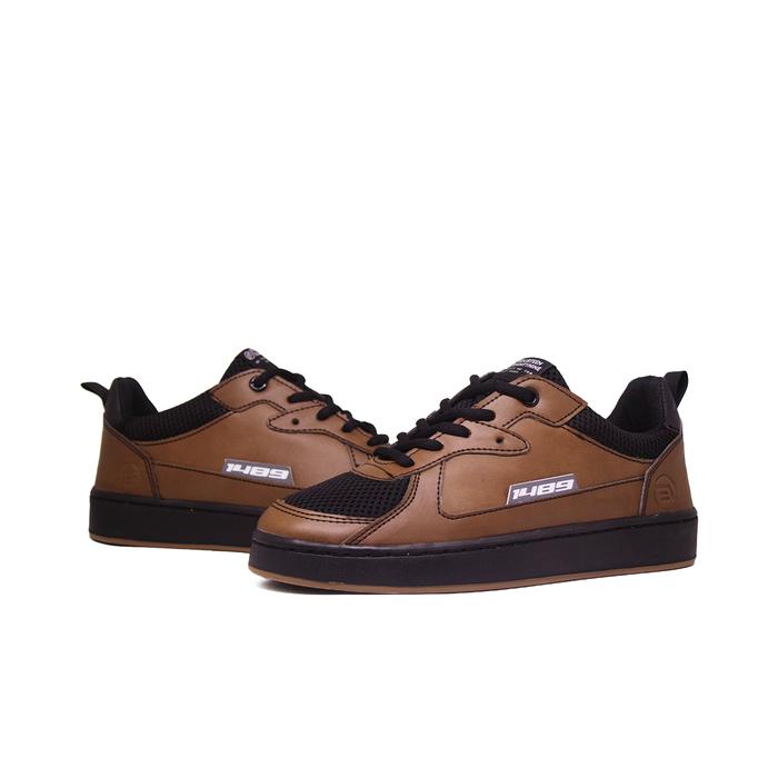 Gambar 1489 - Sepatu Magath Brown Sneakers Kasual - FE10 - Cokelat, 41 dari Fourteen Eightynine undefined Tokopedia