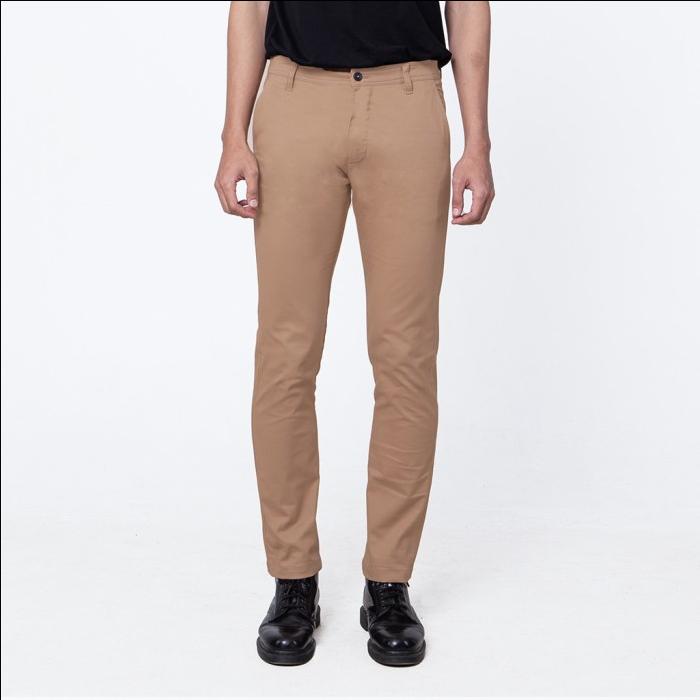 Gambar FRANK CHINOS - LIGHT BROWN - Bottoms Man Slim Fit Edwin Jeans - LIGHT BROWN, 33 dari EDWIN Indonesia undefined Tokopedia