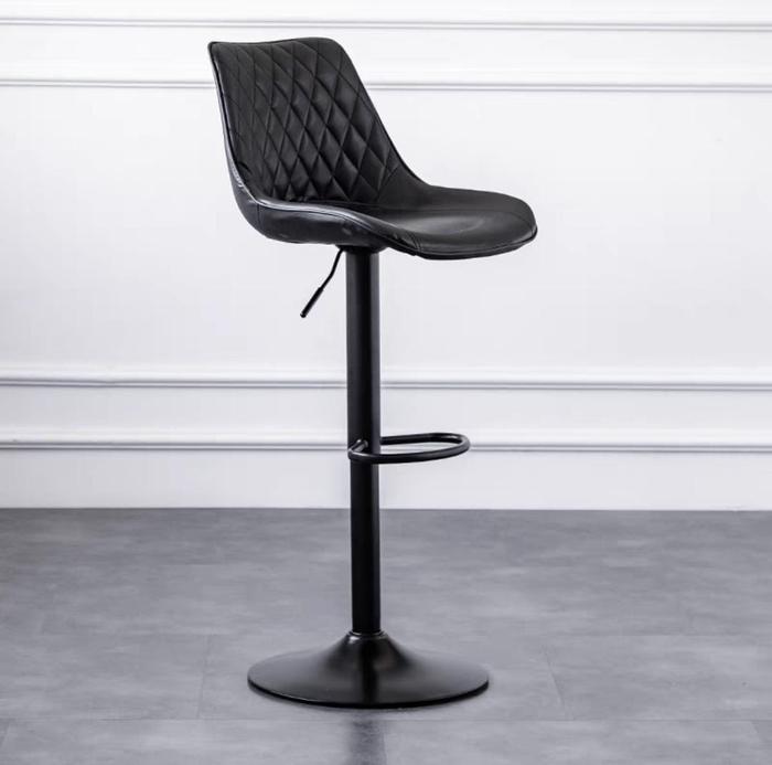 Gambar Barstool tinggi bangku bar cafe kursi hidrolik kursi bar duduk - Hitam dari Gonline Furniture undefined Tokopedia
