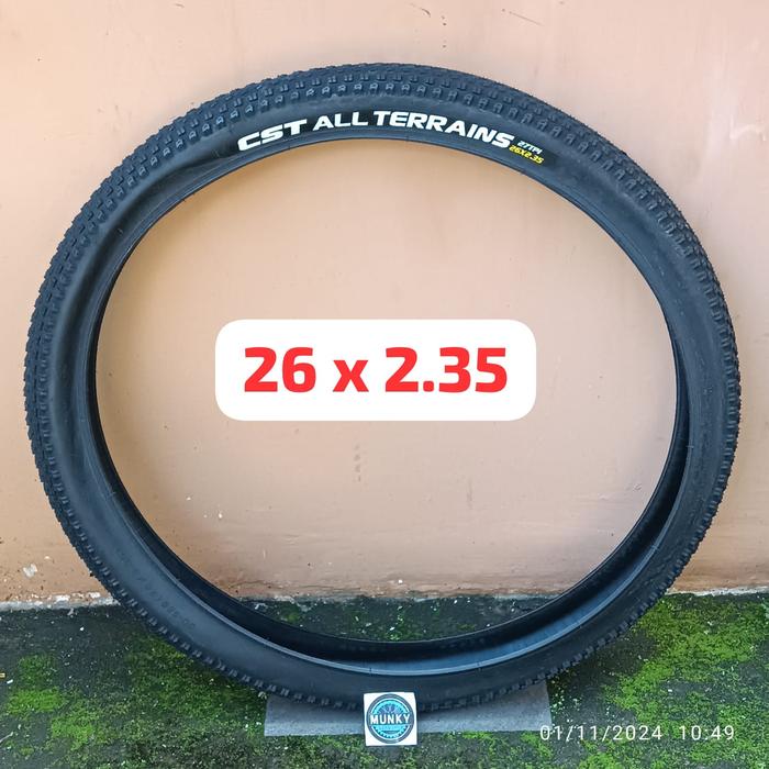 Gambar Ban Luar CST All Teraint 26 x 2.35 Non Foldable Sepeda 26x2.35 dari Munky Bike undefined Tokopedia