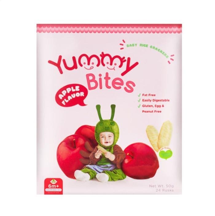 Gambar Yummy Bites 50g - APPLE dari IBABYTOPIA PONTIANAK undefined Tokopedia