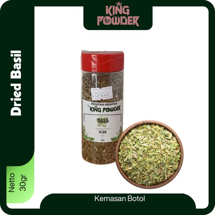 Basyl Jual Dried Basil | Daun Basil Kering | Basil Dry 150gr | Basil 30gr ...