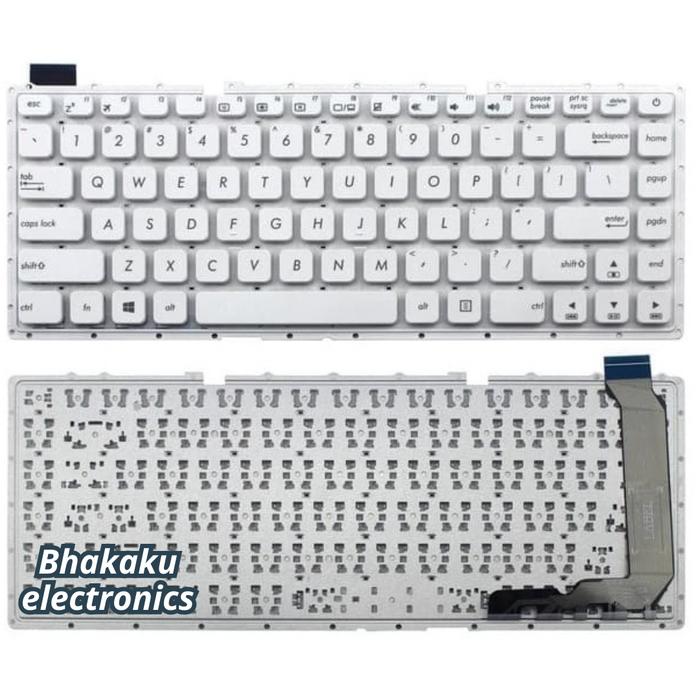 Gambar Keyboard Asus X441 X441M X441U X441N X441B X441S X441MA high quality - Putih dari Bhakaku electronics undefined Tokopedia
