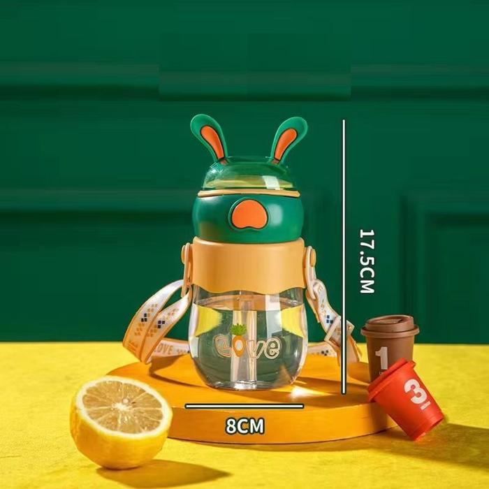 Gambar Botol Minum Anak Model Lebah bee Love Unik Tali Sedotan 450 ml - Hijau dari KS Grosir undefined Tokopedia