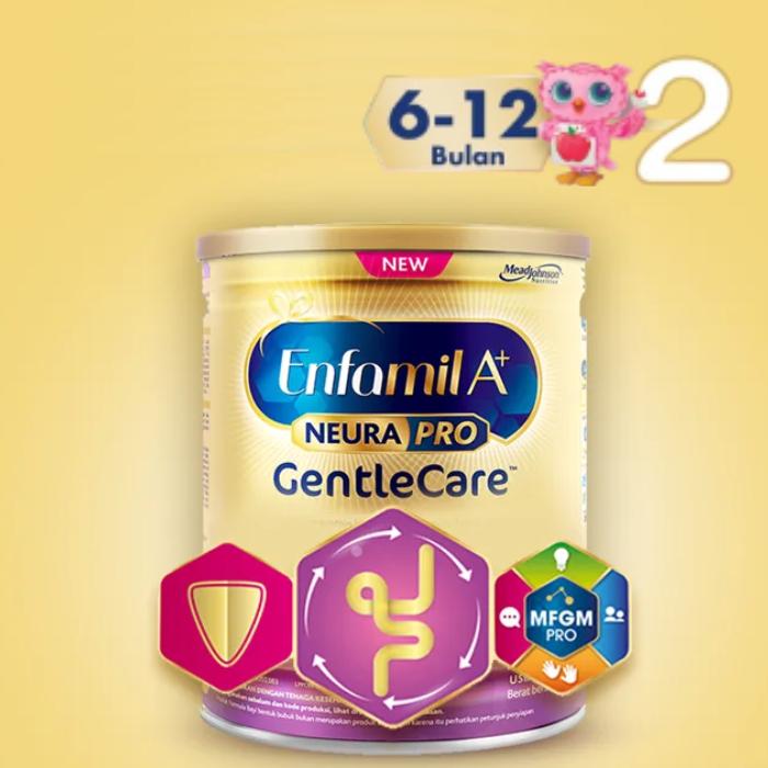 Gambar Enfamil A+ Gentlecare - Susu Formula Bayi - A+ 2(6-12bulan), 800gr dari Baby Wise BSD undefined Tokopedia