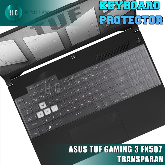 Gambar ASUS TUF GAMING 3 ( FX507 ) KEYBOARD PROTECTOR *S - TRANSPARANT dari H Gallery undefined Tokopedia