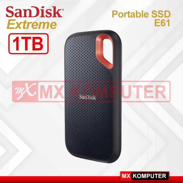 Gambar SanDisk Extreme Portable SSD 1TB E61 USB 3.2 SSD External dari MXKomputer_NEW undefined Tokopedia