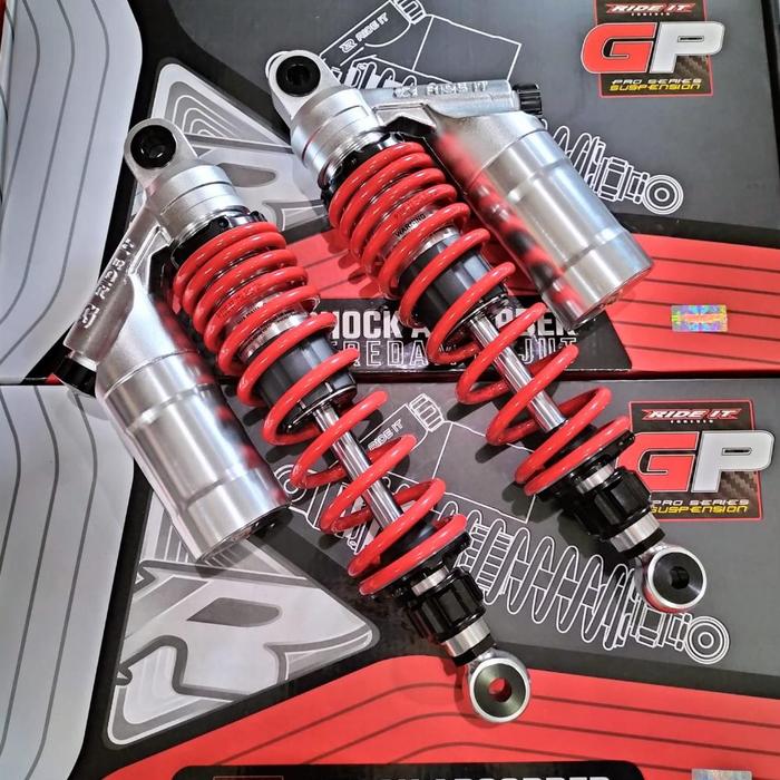Gambar Shock Tabung Ride IT GP 277 RDC Double 280 320 340 mm Klik - RED/SILVER, 320 dari Meteor ID undefined Tokopedia