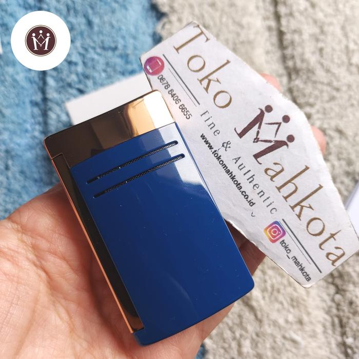 Gambar Lighter / Korek St Dupont Maxijet Blue Rose Gold 020173 dari Toko Mahkota LTC undefined Tokopedia