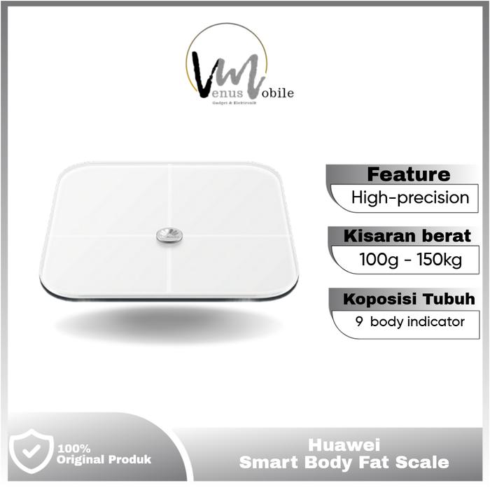 Gambar Huawei Smart Body Fat Scale 3 Timbangan Badan Balance Test Digital LED - Huawei FatScale dari Venus Mobile undefined Tokopedia