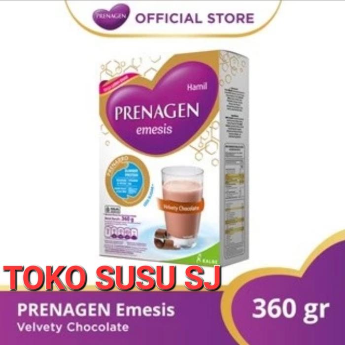 Gambar PRENAGEN EMESIS COKLAT VANILA 400 GRAM/400GR/VELVETY CHOCOLATE/VANILLA - COKLAT dari TOKO SUSU SJ undefined Tokopedia