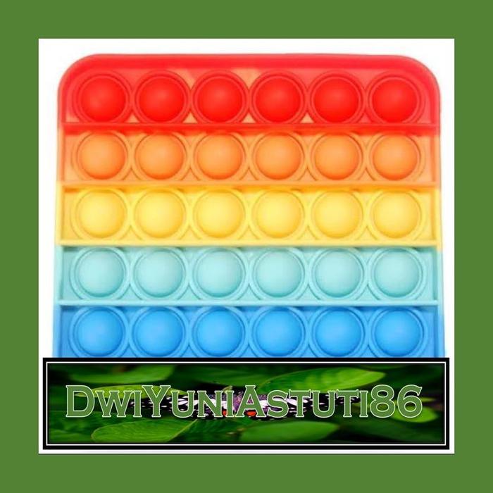 Tm17 Gs Pop It Gratis Kelereng Dan Dadu Fidget Push Pop Its Fidget Toy