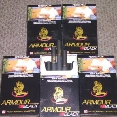 Gambar Rokok Armour black filter 20 batang dari Raja Candu undefined Tokopedia