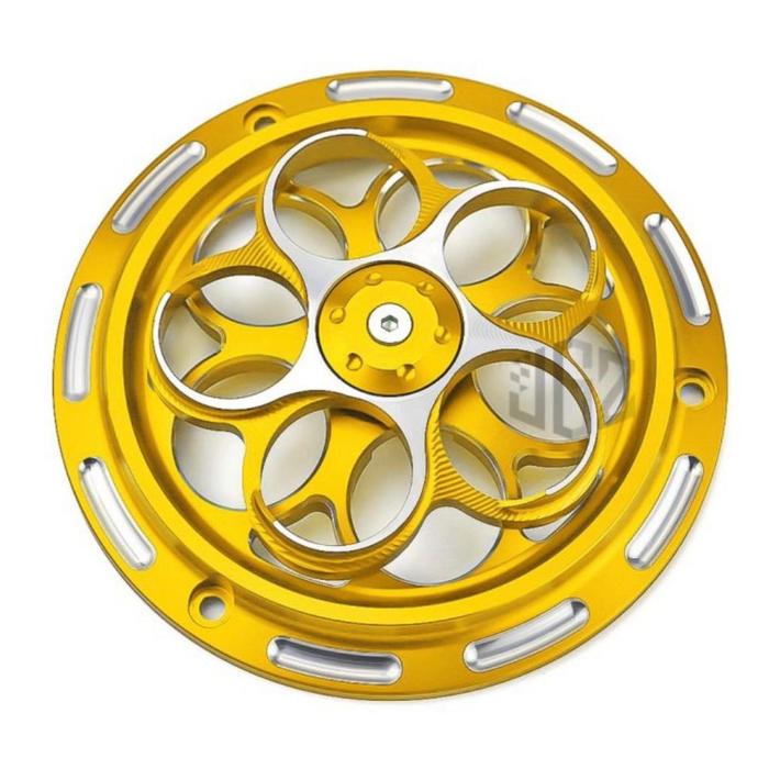 Gambar Aksesoris Sepeda Motor Spinner Penutup Kipas Mesin Rotasi Universal - Gold Bulat dari ramdan221 undefined Tokopedia