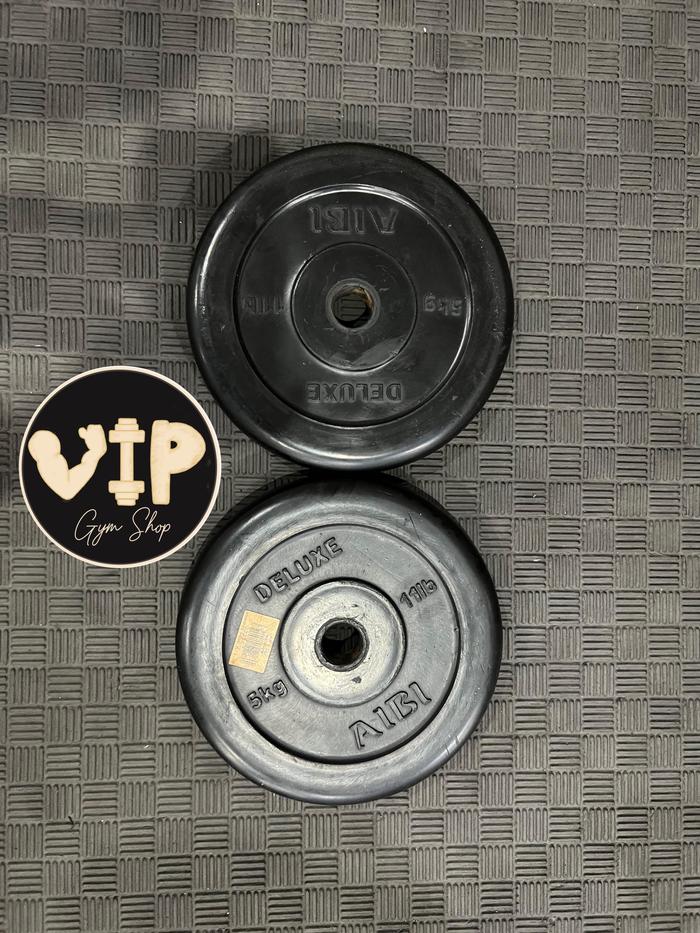 Gambar AIBI Dumbell Plate 5 KG Diameter 2.5 CM BARBEL dari VIPGYMSHOP undefined Tokopedia