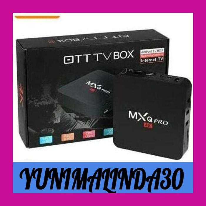 Jual YM30 Android TV BOX MXQ-Pro 4K Smart TV Box GARANSI Media