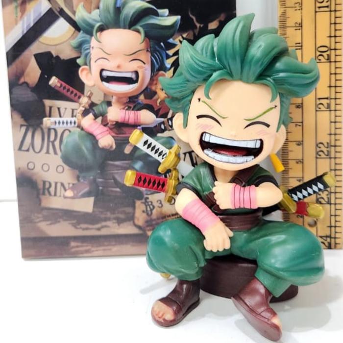 Gambar Monkey Luffy and Roronoa Zoro One piece Lot of Laugh Display Figure - Zoro dari Larizt Shop Jakarta undefined Tokopedia