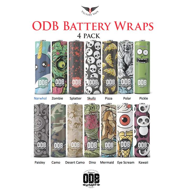 Gambar ODB Battery Warp 18650  Sleeve PCV Cover ( CLONE MIRROR 1 )) - ZOMBIE dari BREMOLLL undefined Tokopedia