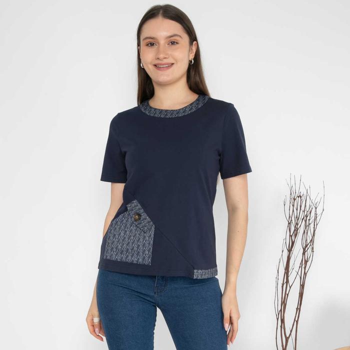 Gambar *Ready Stok* SISTER'S - Atasan Kaos 7127 (CAP) - Navy, XL dari Sisters Fashion Group undefined Tokopedia