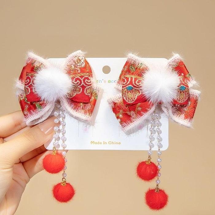 Gambar Jepitan Set Anak/Aksesoris Rambut Motif China Imlek - G16 dari Gerai MURNI undefined 3 Tokopedia