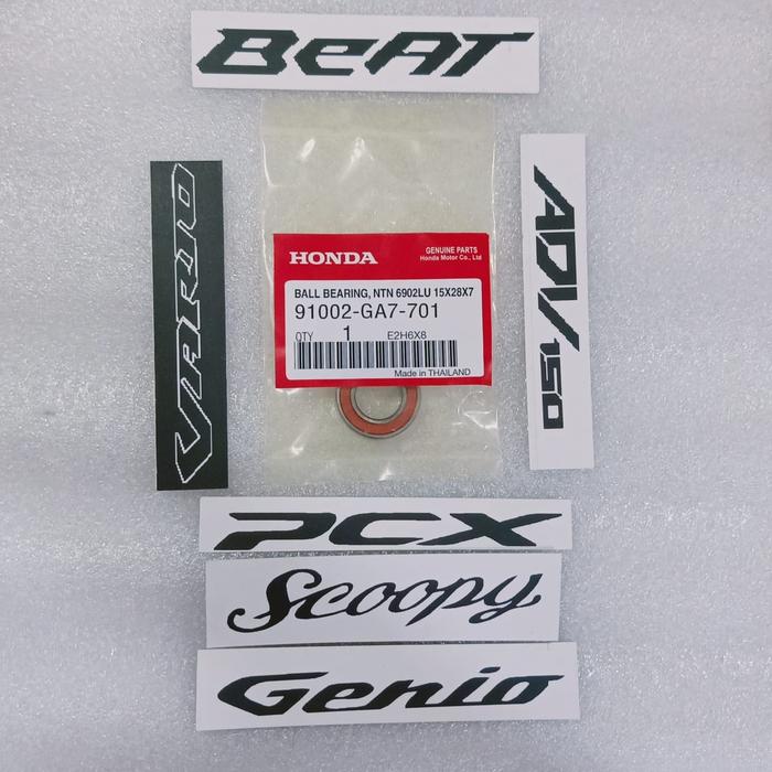 Gambar Bearing pully puli bearing bambu VARIO BEAT All Series Original AHM - Bearing Pully dari RDTV motor undefined Tokopedia