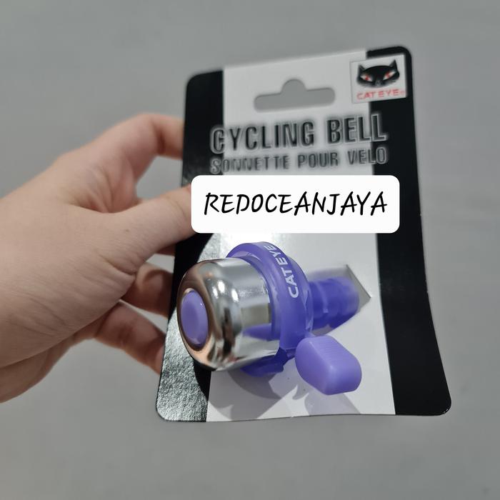 Gambar bel cateye pb1000 bell sepeda cycling cat eye pb 1000 silver dan gold - Ungu dari redoceanjaya undefined Tokopedia