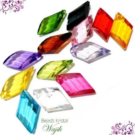 Gambar beads kristal isi 24 - wajik dari charlotte bowtique undefined Tokopedia