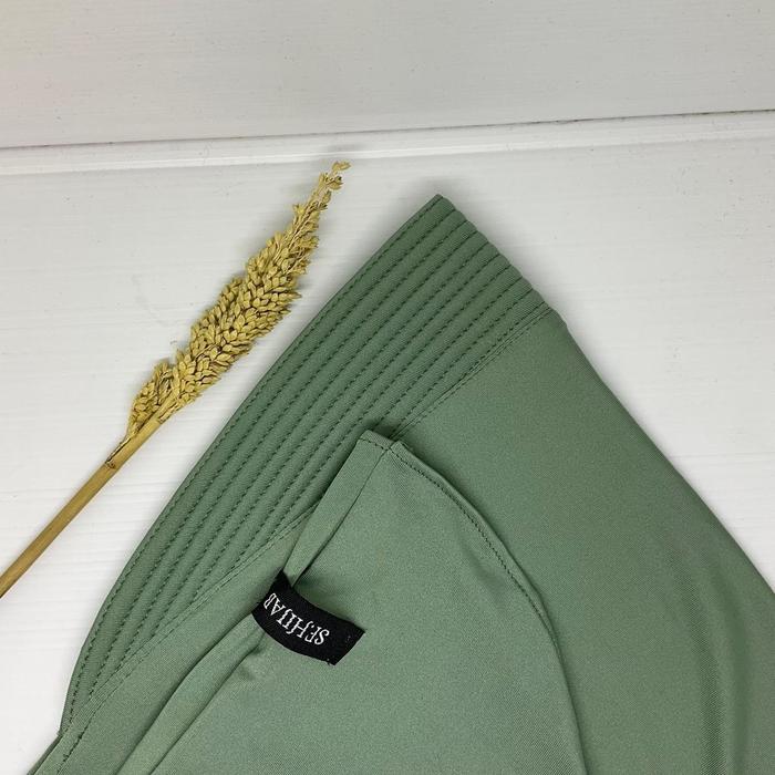 Gambar hijab instan bergo daily Azalea Size M - sage green dari sf.hijab official undefined Tokopedia
