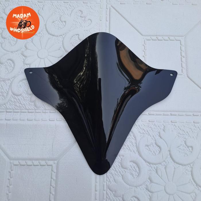 Gambar visor Beat (esp) maks 2021  free double tape - Hitam dari madam windshield undefined Tokopedia