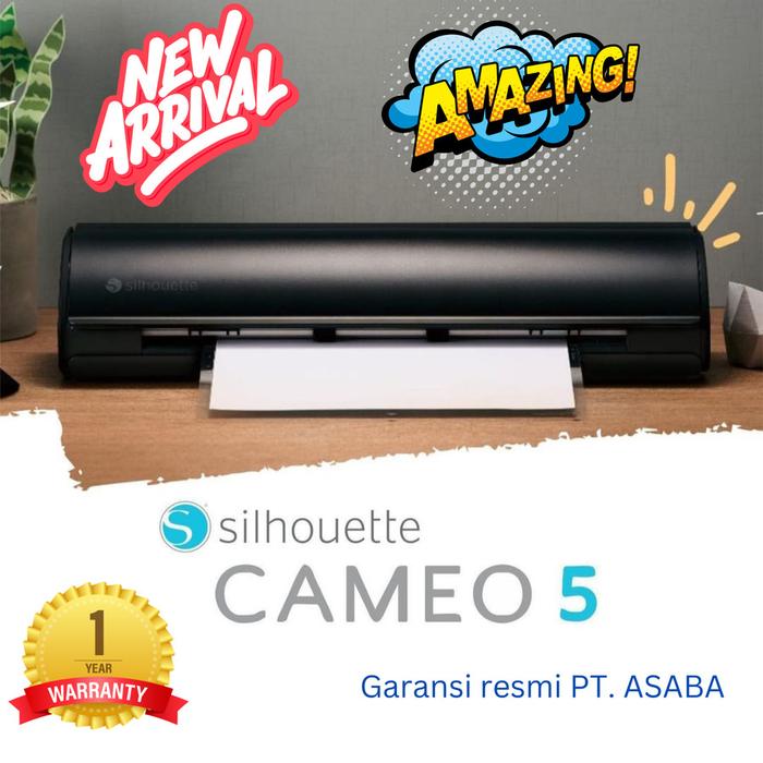 Gambar Mesin cutting sticker silhouette cameo 5 - Hitam dari VQ MESIN undefined Tokopedia