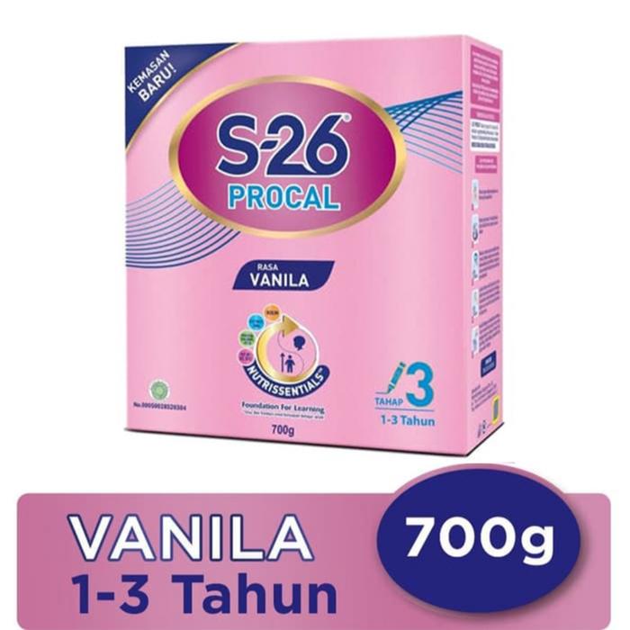 Gambar S-26 Procal Tahap 3 Susu Pertumbuhan Anak 1-3 Tahun Vanila 700 gram dari Yoora Storee undefined Tokopedia