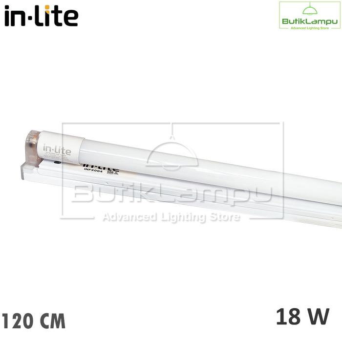 Gambar Batten Lampu TL T8 IN-LITE Inlite 120cm - Plus LED Kuning dari ButikLampu undefined Tokopedia