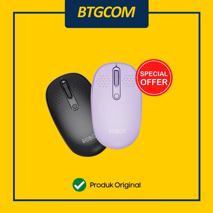Gambar ROBOT M360 BLUETOOTH+2.4G WIRELESS MULTI DEVICE SILENT MOUSE dari btgcom undefined Tokopedia