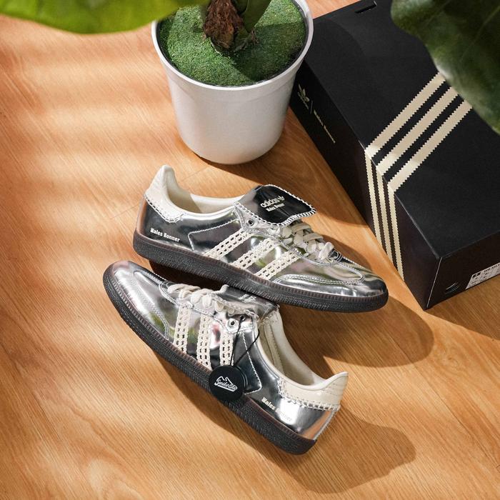 Promo Adidas Samba Wales Bonner Silver Metallic (100% Authentic