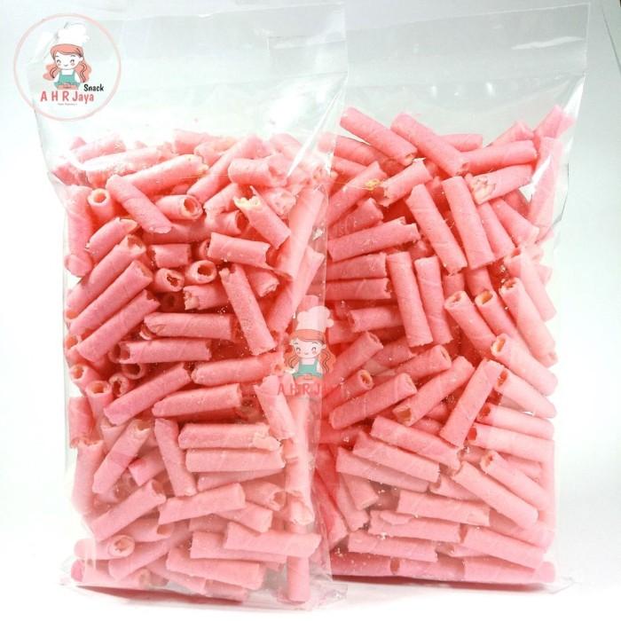 Gambar ASTOR mini BARCELONA / ASTOR BARCELONA / WAFER roll 500 g - Strawberi dari SANMA Oleh Oleh Bandung undefined Tokopedia