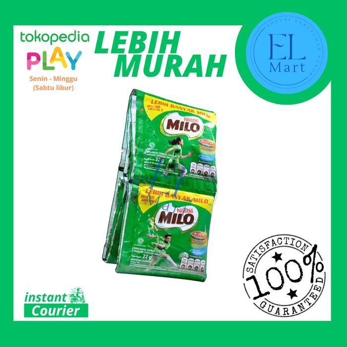 Gambar MILO RENCENG 10 SACHET / RENCENG / MILO BUBUK dari EL JAYA MART undefined Tokopedia