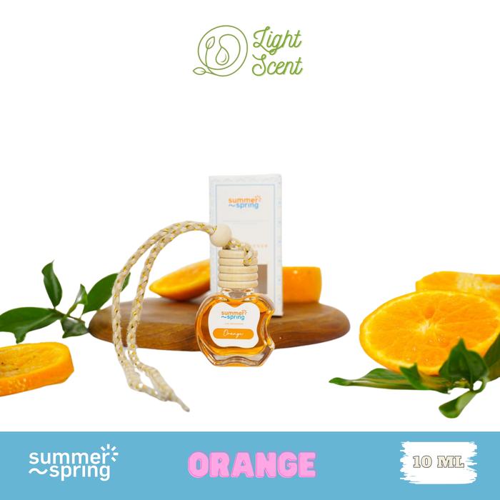 Gambar Pengharum Mobil / Pengahrum Ruangan Botol Apel Summerspring - Orange dari Light Scent undefined Tokopedia