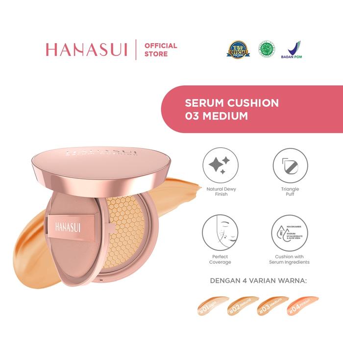 Gambar Hanasui Serum Cushion - 01 Light dari Apotek Bersama Pekanbaru undefined 4 Tokopedia