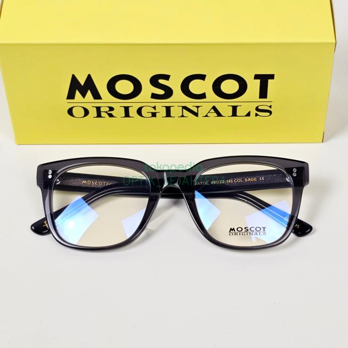 Gambar kacamata pria wanita frame Moscot Zayde - Abu-abu, Tanpa lensa dari OPTIK SEJAHTERA undefined Tokopedia