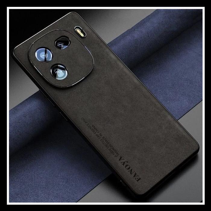 Gambar Vivo IQOO 12 5G Case Fanoya Nappa HardCase Cover Soft Casing Leather - HITAM., VIVO IQOO 12 5G dari Markas acc 88 undefined Tokopedia