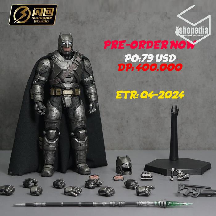 Gambar Manipple MP75 1/12 Heavy Armor Batman v Superman BvS Action Figure Toy - DP A Regular dari ishopedia undefined Tokopedia